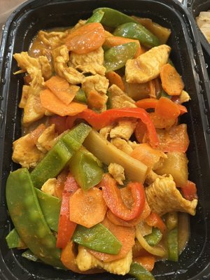 Wok Stir Fry- Chicken Curry Sauce