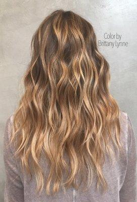 Balayage highlights