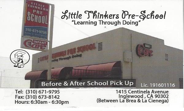 Little Thinkers Preschool