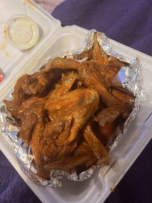 10 pc Hot wings