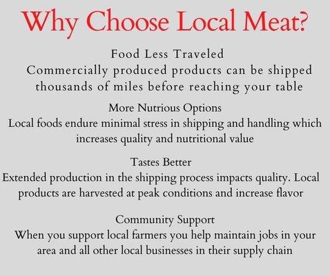 Buy local...