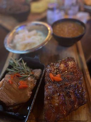 21. Ribs and Brisket Combo Platter