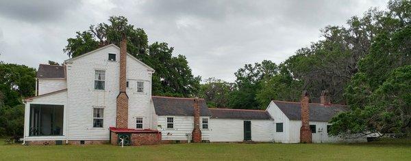 Side view of the house