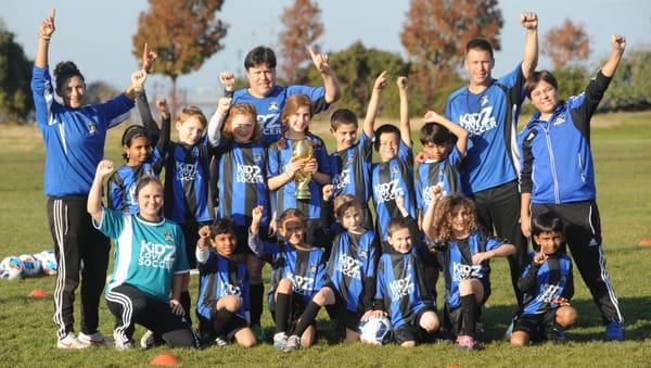 Fun at Kidz Love Soccer