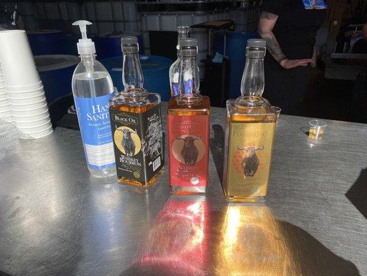 Locally made Whiskey by JLA Distillery