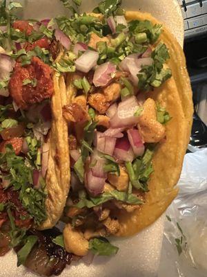 Chicken taco