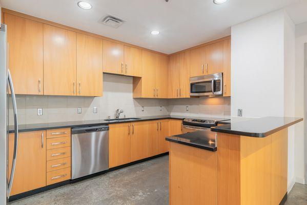 Black granite countertops in select units - Main 3 Downtown