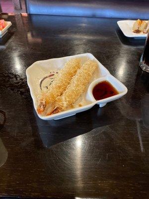 Shrimp Tempura (from lunch buffet a la carte)