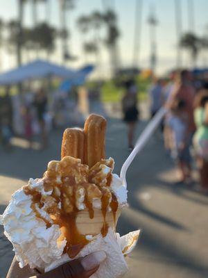 Churro Ice cream