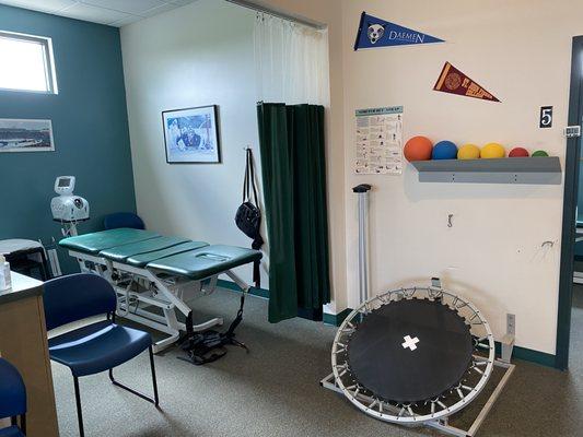 Treatment table and equipment