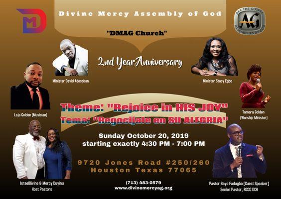 Join us to celebrate.  Remain Blessed