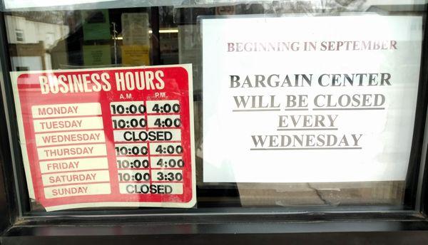 Bargain Center