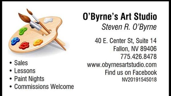 O'Byrne's Art Studio