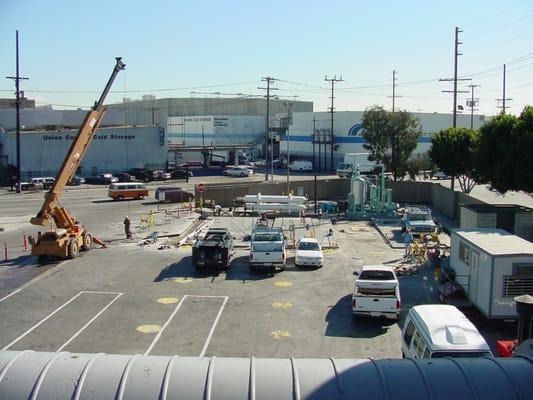 Transit CNG Installation