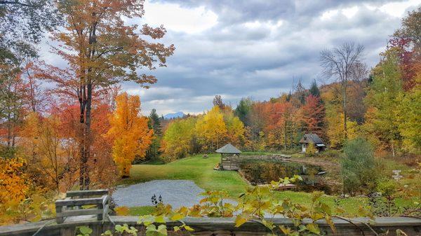 The view from the Round Barn at Sleepy Hollow!