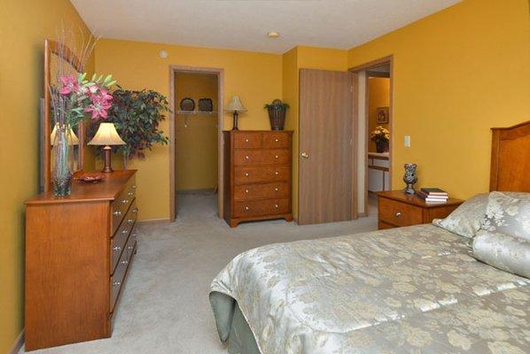 Master Bedroom with Walk-In Closet