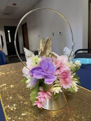 Handmade centerpieces