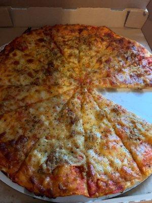 Sausage pizza