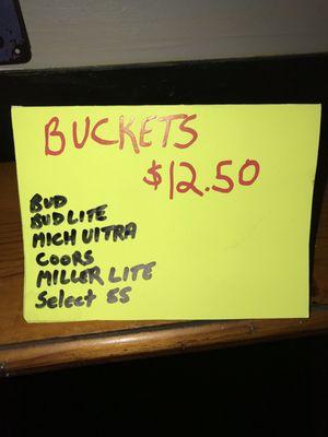 Bucket Specials