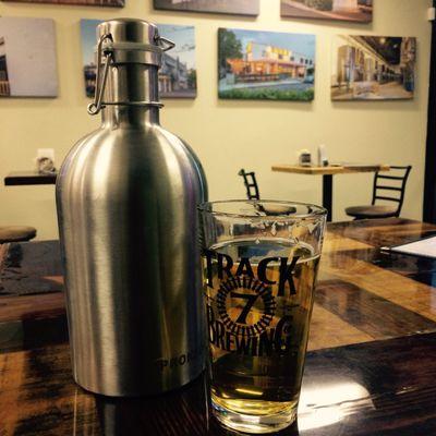 Growler and a pint!