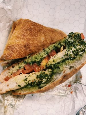 Chicken Pesto Sandwich