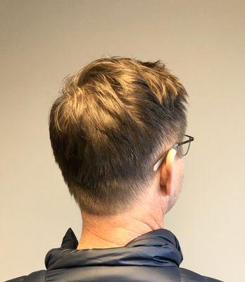 Men's cut