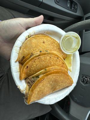 Delicious Birria tacos!