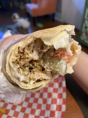 1. Chicken Shawarma Sandwich