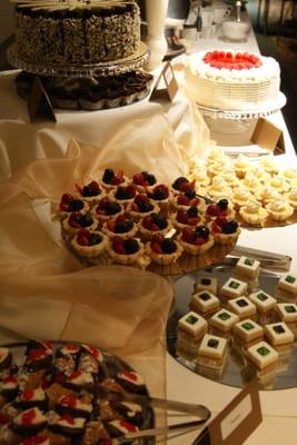 Coffee & dessert Buffets are the latest craze added to your already special event.