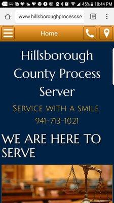 Service with a smile process servers