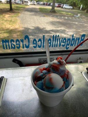 Tasty Rainbow USA Italian ices