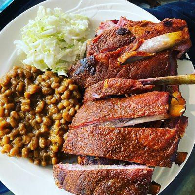 Full rack of ribs