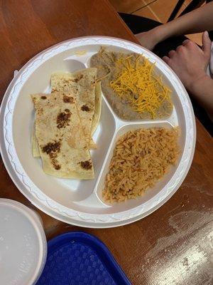 Kids quesadilla