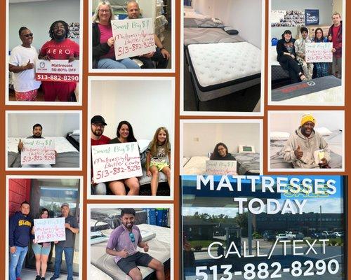 Happy Customers after getting their mattress