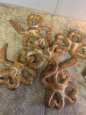 Shamrock Pretzels