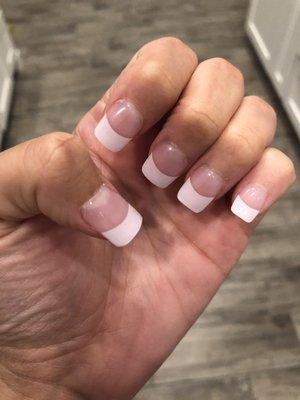 French tip acrylic