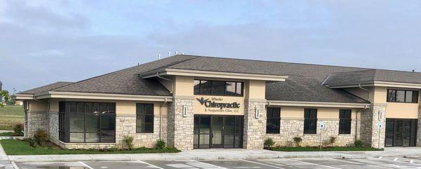 Wheeler Chiropractic moved locations! New exterior of office located at 12011 E 13th St N Wichita,KS 67206