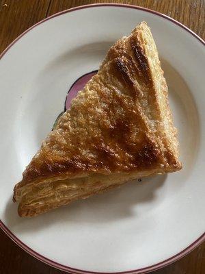 Cherry turnover (reheated at home)