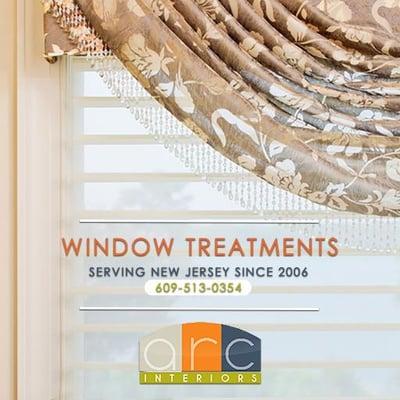 Window treatments for Millville, New Jersey and its surrounding areas by ARC Interiors. Call 609-513-0354 for Hunter Douglas ...