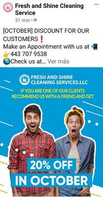 Fresh and Shine Cleaning Services...