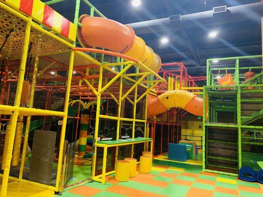 Large indoor playground structure!