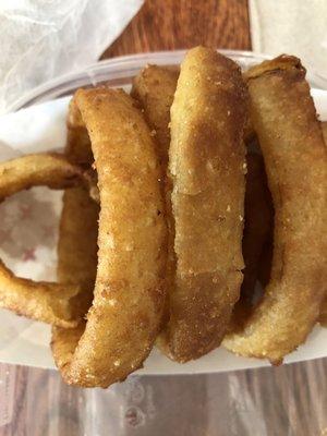 Fresh onion rings...yummy