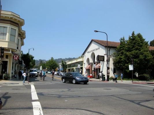 College Avenue at Ashby Avenue.