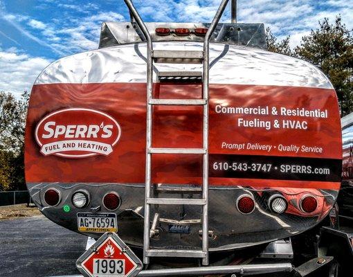 Sperr's Fuel, prompt delivery and quality HVAC service