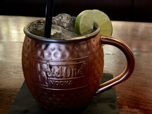 Spicy tequila mule