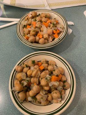 Chickpeas salad