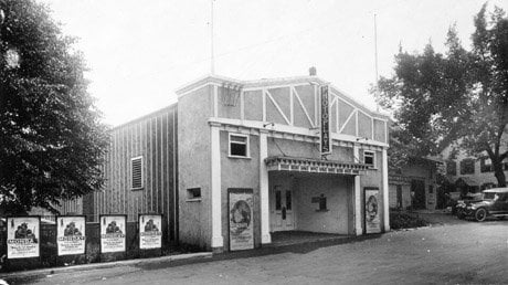 The Capawock Theatre circa 1926 ~ The Feature? "God's Country."