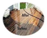 wood restoration and deck cleaning