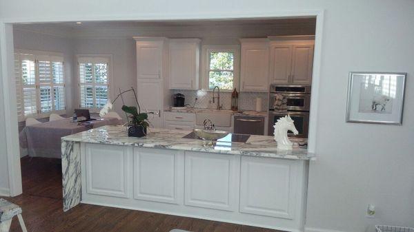 This is a kitchen we updated and restored