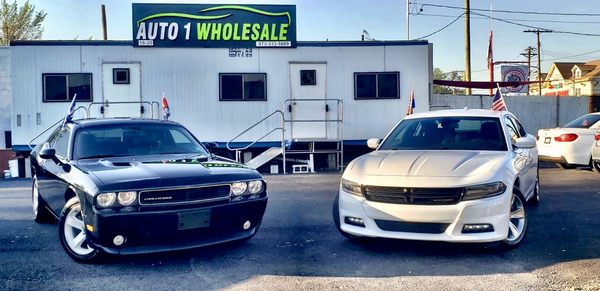 **2013 Dodge Challenger SXT Plus on sale $13,499**
**2018 Dodge Charger SXT Plus on sale $19,999**